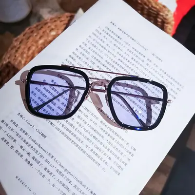 Spider-Man Iron Man Sunglasses Men Black