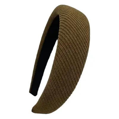 Super White Pique Leather Hair Band for Women