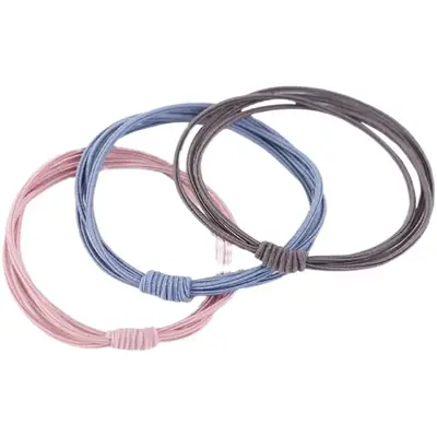 Korean Fashion 20 Filling Rubber Bands for Girls Ponytail Hair Accessories