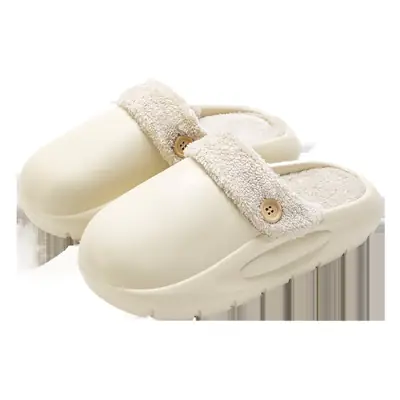 Waterproof Women's Cotton Slipper for Winter Indoor Use