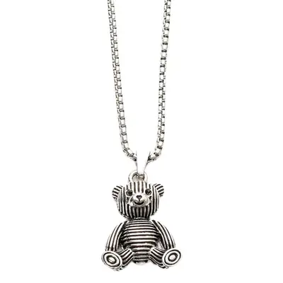 Titanium Steel Cartoon Bear Necklace Rabbit Pendant Wholesale