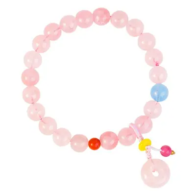 Natural Horse Powder Crystal Bracelet for Girls