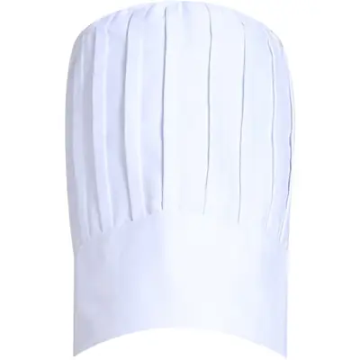 Extra High Chef Work Cap Cotton Thickened White Hotel Chef Kitchen Mushroom Cap Western Restaurant with elastic