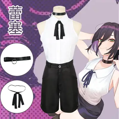 Chainsaw Man Lizi Shorts Set for Dropshipping