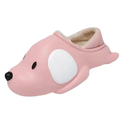 New Autumn and Winter Warm Couple Household Cartoon Wang Ju Mao Mao Slippers EVA Waterproof Plush Moon Room