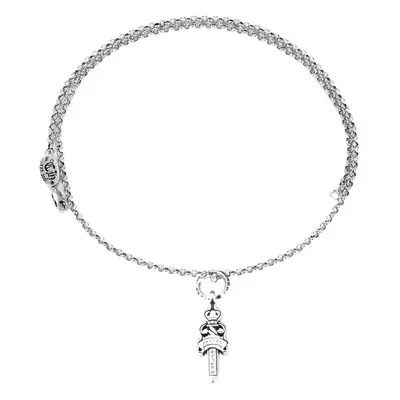 Cross-border explosions high-grade Kro necklace necklace chain sword pendant couple necklace sweater chain jewelry wholesale