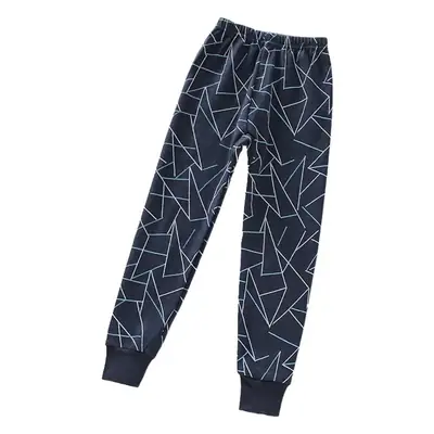 Children's Pink Bear Print Cotton Pajama Pants