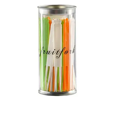 Transparent Fruit Fork Set for Desserts