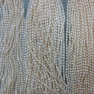 4-5mm Natural Freshwater Pearl Beads for DIY Jewelry