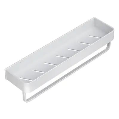 Wall Hanging Towel Rack 30cm Aluminum White No Punching