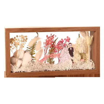 Double-Sided Transparent Dried Flower Frame