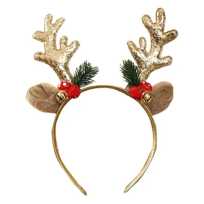 Christmas Antler & Bell Head Decorative Stand
