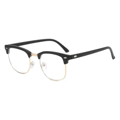 Trendy Sunglasses for Men Women Anti-Blue Light Rivet Style