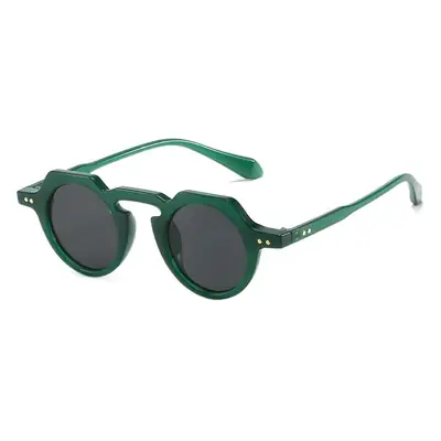 Autumn New Round Sunglasses for Men Cross-Border Retro Frame