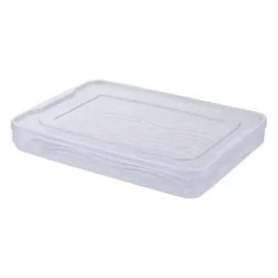 Clear Plastic Dumpling Storage Box 3 Pcs Refrigerator