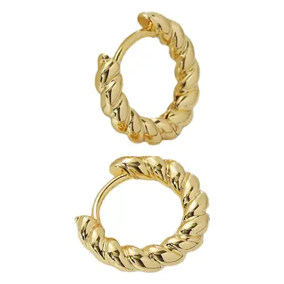 Silver Twist Earrings for Women Wholesale