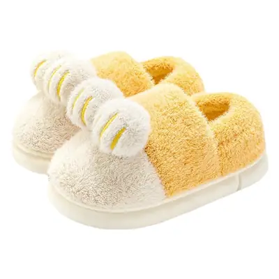 Winter Fleece Lined Cotton Slippers for Men