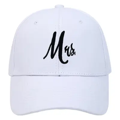 Blue Embroidered Mr & Mrs Cap for Couples Sun Protection