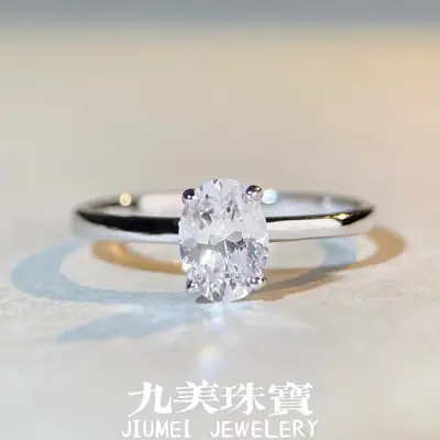 S925 Sterling Silver High Carbon Diamond Ring Women's Ins Style Simple High-end Sense Zircon Ring Europe and America Cross-border Live Broadcast Explosions