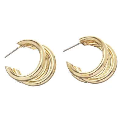 925 Silver Multi-Layer Hoop Earrings for Women