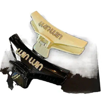 Luxury Full Diamond Back Clip for Head Grab