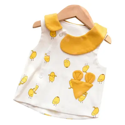 Baby Cotton Vest with Heart Print Spring Autumn Wear