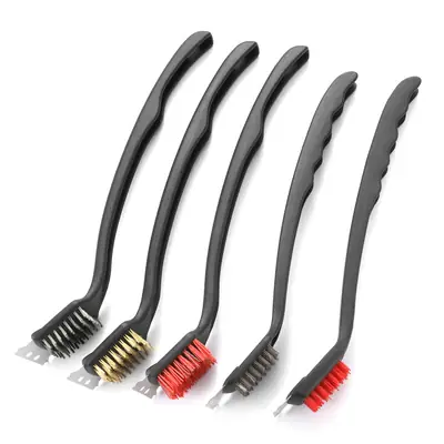 18 inch Stainless Steel Wire Cleaning Brush with PP Handle