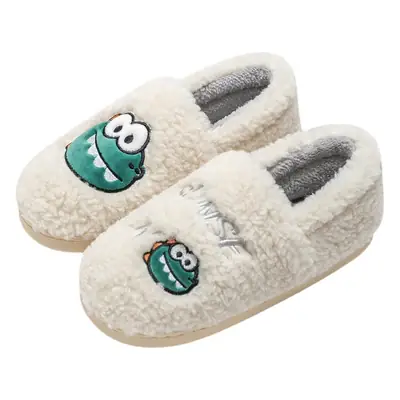 Cute Plush Shoes for Women Men Winter Warm Home Wear