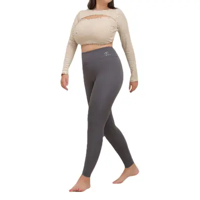 Purple Seamless Yoga Tights Women Hip Belly Riding Tights