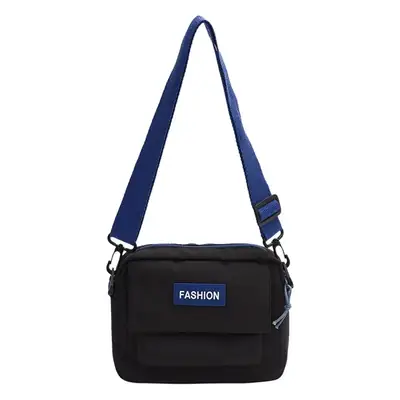 Men's Fashion Messenger Bags Blue Black White