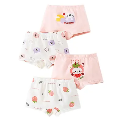 Girls Boxer Briefs Pure Cotton Big Kidsren Sterile 7A