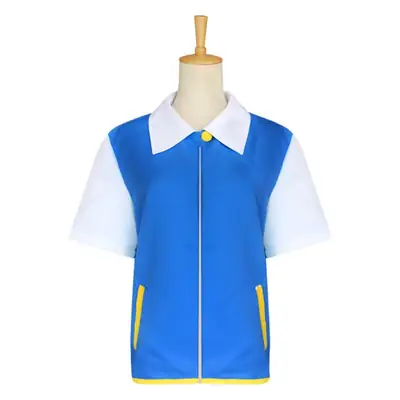 Pokemon Xiaozhi Blue Vest Jacket with Gloves
