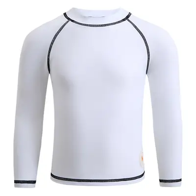 Black Long Sleeve Korean Han Fan Swimwear T-Shirt for Boys