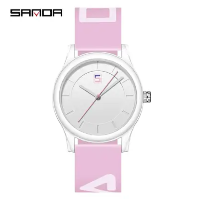 Waterproof Silicone Strap Watch for Men Women Sporty Student