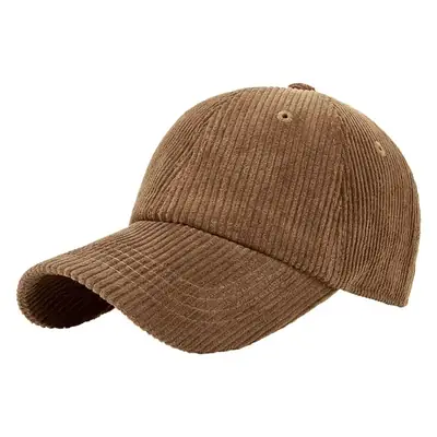 Korean Corduroy Baseball Cap Women Sun Protection