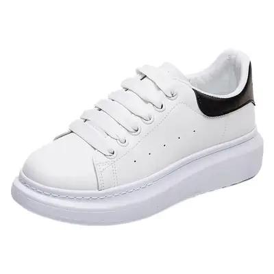 2025 White Korean Style Women's Casual Shoes