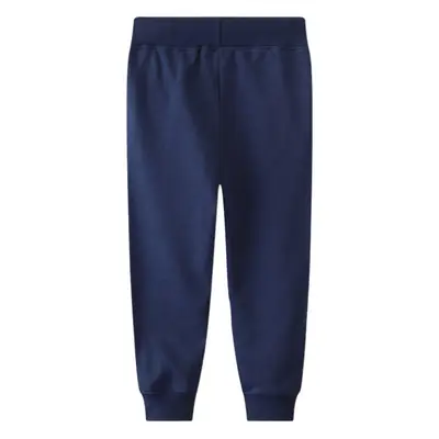 Kids Lion & Tiger Graphic Pants Navy Blue