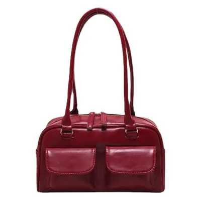 Women's Square Shoulder Bag White 2024 Trend