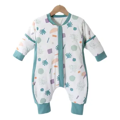 Baby Sleeping Bag Winter Quilted Pajamas Split Leg Cotton