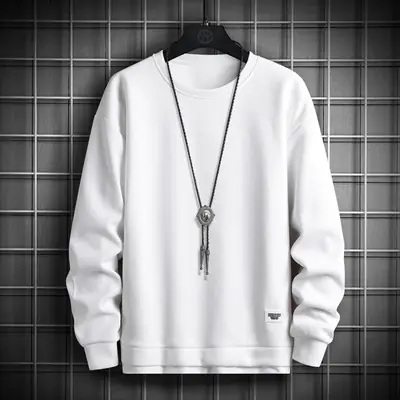 Men Dark Blue Joker Sweatshirt 2022 Round Neck