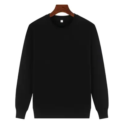 Red Cotton Round Neck Sweatshirt for Men