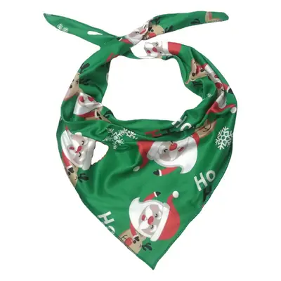 Red Triangle Scarf for Dog - Pure Color, 1 Pc