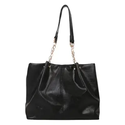 White Chain Shoulder Bag Large Capacity Women's Tote