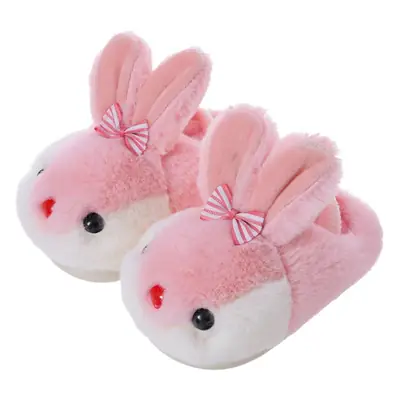Children's cotton slippers for boys winter indoor home 1-3 years old female baby household children non-slip warm 2 cotton slippers