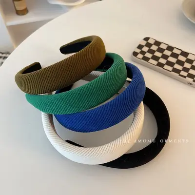 Korean-style Headband with Cranial Top Design