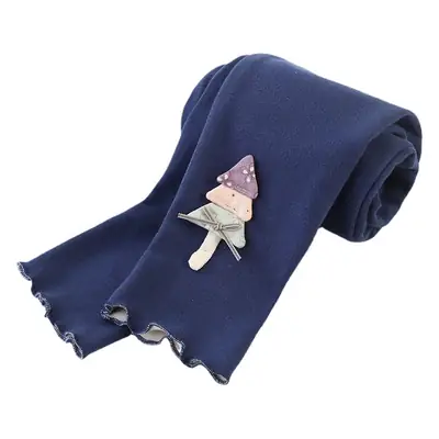 Girls Warm Cropped Trousers Spring Autumn Fleece Lined