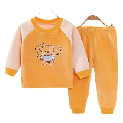 New Kids Winter Pink Velvet 2-Piece Suit