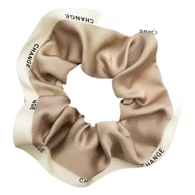 Women's Silk Hair Ring with "CHANCE" Design