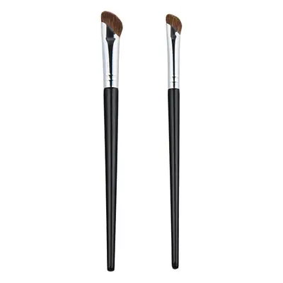 Sickle Oblique Nose Shadow Brush Small Horse Hair Repair Shadow Brush Cangzhou Qingxian Pure White Makeup Brush