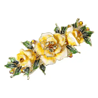 Retro Crystal Rhinestone Hairpin Clip
